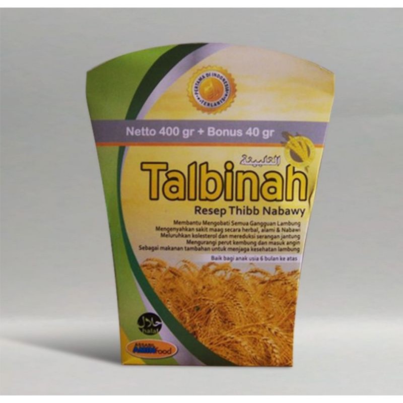 Talbinah Resep Thibb Nabawy 400+40 gram Tepung Gandum Talbinah Original / Talbinah bubur tepung gandum 400 Gr l Tepung Gandum l Obat Magh l Maag