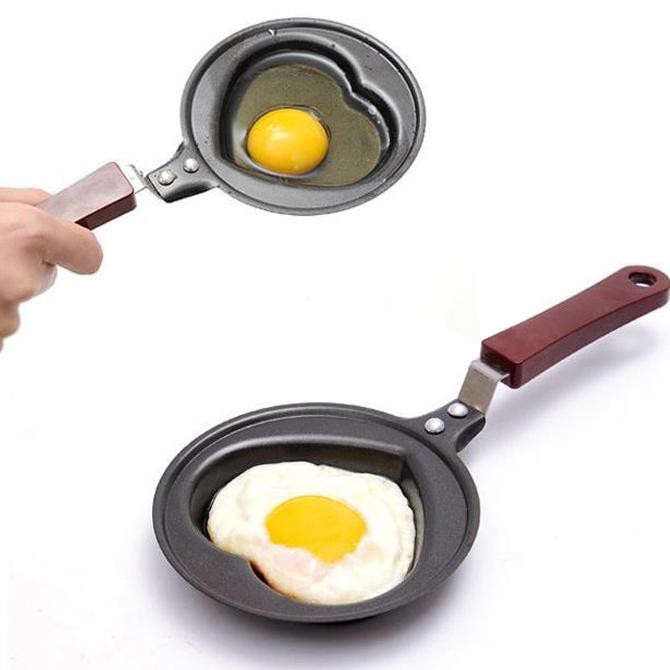 HOVELSHOP Mini Frying Pan Telur Mini Karakter Lucu Anti Lengket Alat Masak Lucu