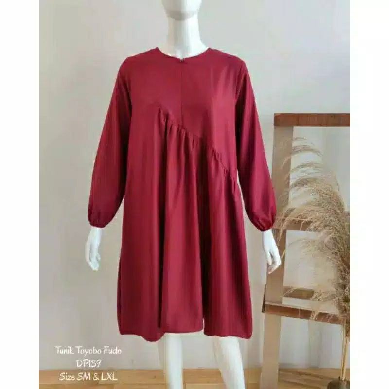 Baju Tunik Terbaru / Tunik Toyobo Fudo / Tunik Polos Katun Toyobo