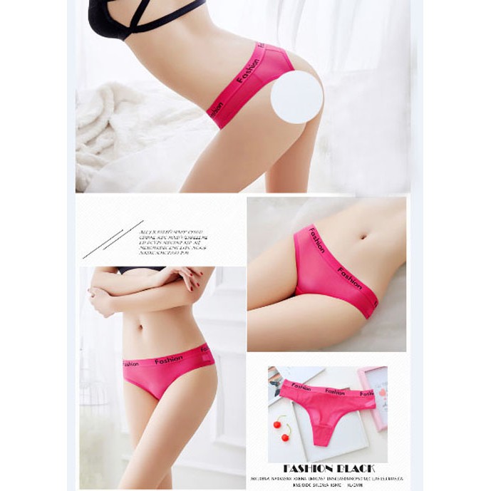 Celana Dalam Wanita Sexy g string Seamless Transparan Fashion Wanita celana C183