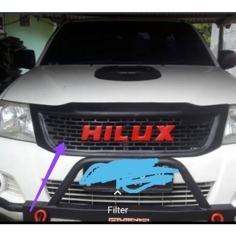 Grill hilux vigo 2012-2013-2014