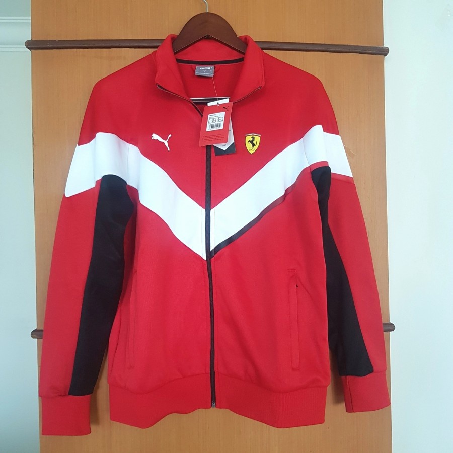 Jaket Tracktop PUMA Ferrari Race MCS Track Original 100% BNWT