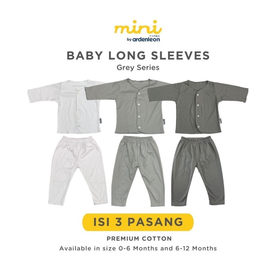 Ardenleon MINI Series Baby Long Sleeves GREY