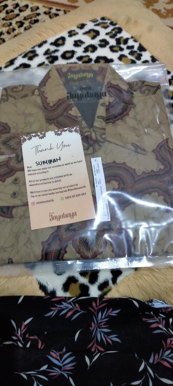 Kemeja Batik Pria Slimfit Jayabayabatik Kama Iii