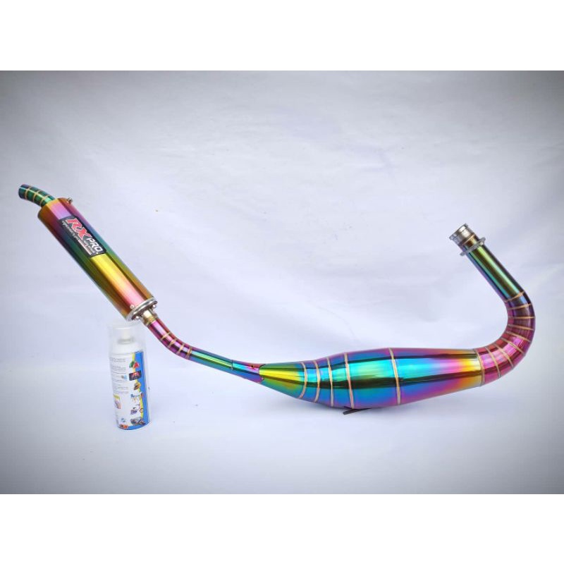 Knalpot Rx King Kolong Pdk Repsol Type Pelangi Original Rxproracing