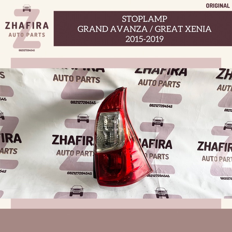 Stoplamp Lampu Belakang Stop Lamp Rem Mundur Mobil Toyota Grand Avanza 2015 2016 2017 2018 Original