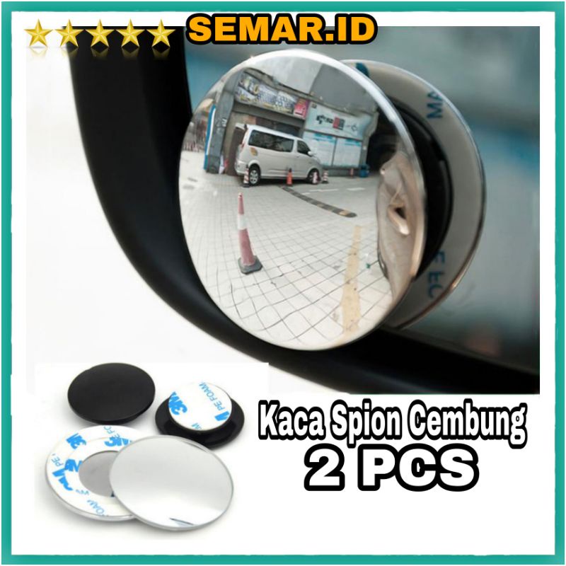 Kaca Spion Cembung Mobil Motor Wide Angle 2 PCS