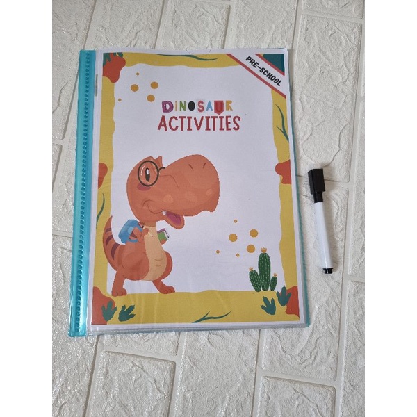 Worksheet Dinosaur Activity for Preschool