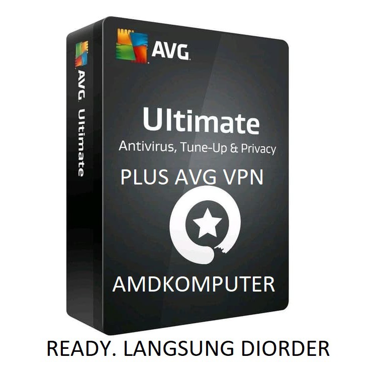 AVG ULTIMATE plus AVG VPN  2 Years. Original license. kirim cepat