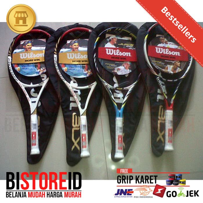 Terbaru  RAKET TENIS   TENNIS WILSON BLX HYPER HAMMER FULL CARBON FREE BAG  Murah