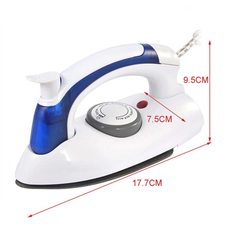 Setrika Uap Lipat CL-258 Setrika Mini Steam Iron Hetian Setrika Travel