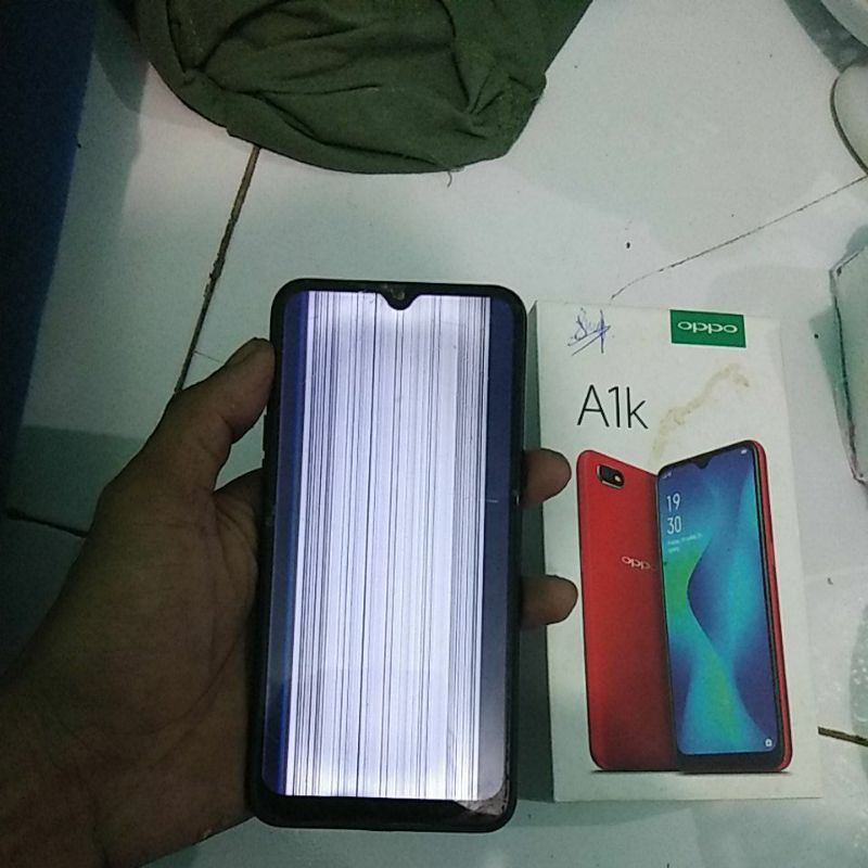 Oppo a1k minus lcd mesin jamin normal