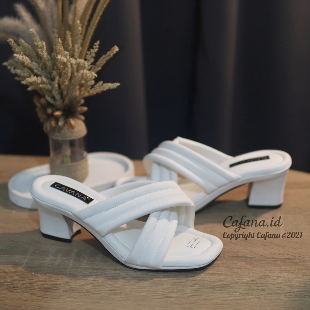 Cafana Sandal Heels Wanita Hak Tahu Premium Serlina SDH238