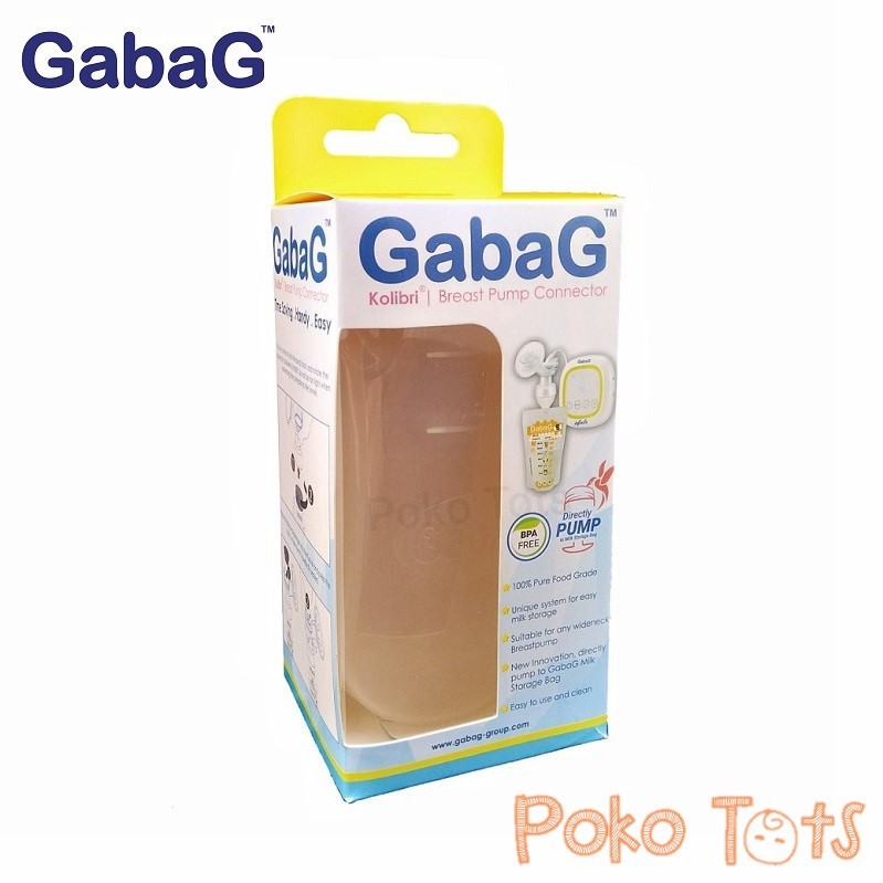 GabaG Kolibri Breast Pump Connector Spare Part Konektor Pompa dan Kantong ASI