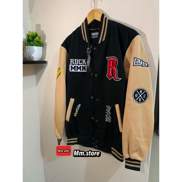 Varsity Jacket Baseball Vintage  - Jaket Varsity - Jaket Baseball Pria Wanita Original-01