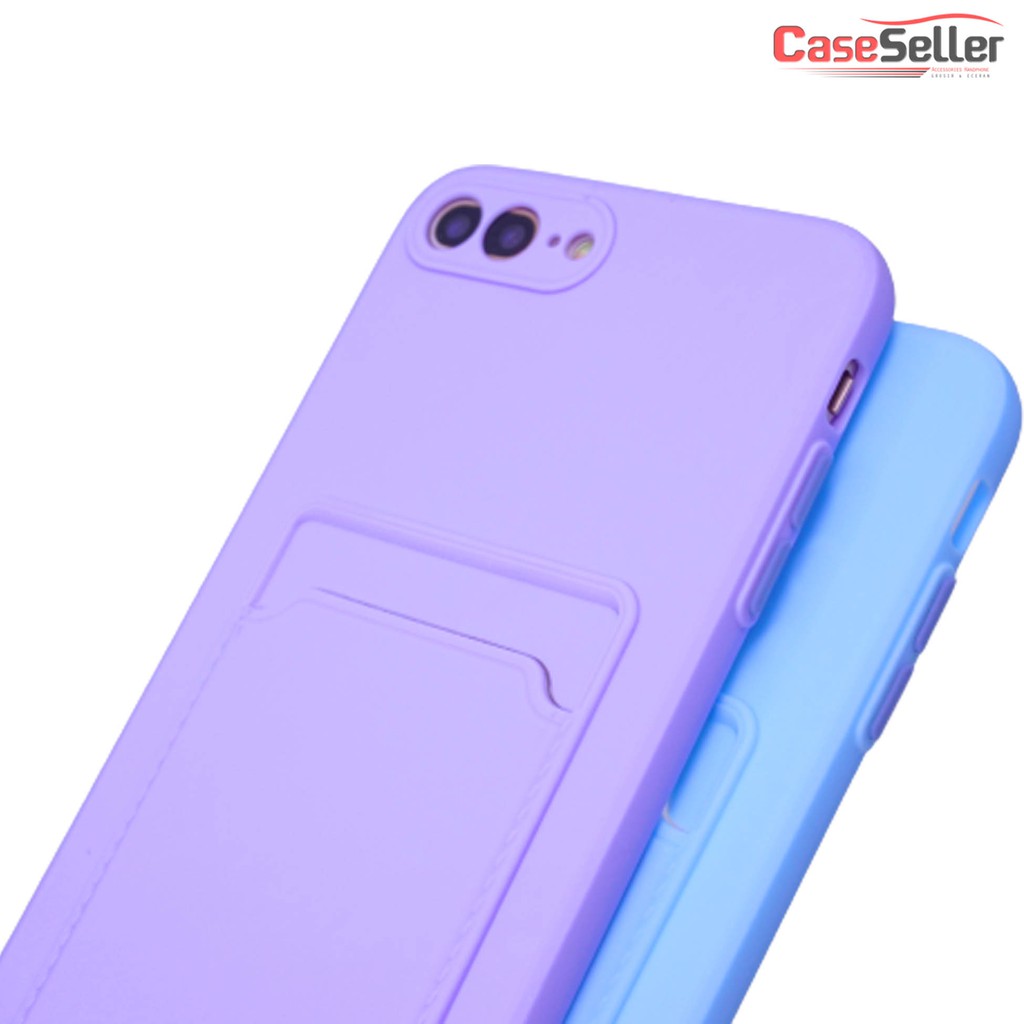 OPPO Reno 4 4G Case Casing TPU Pocket Ada Tempat Kartu CaseSeller