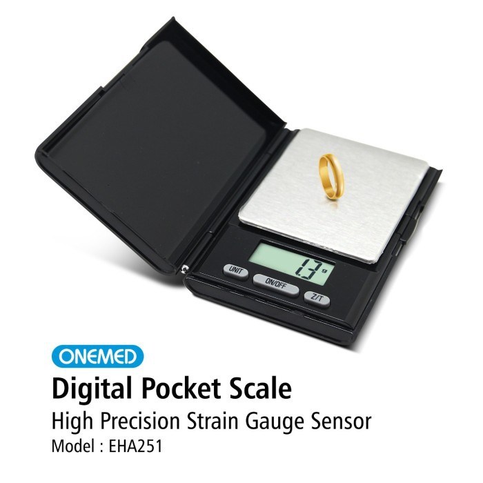 Timbangan Digital Pocket Onemed EHA251 2 gram - 500 gram