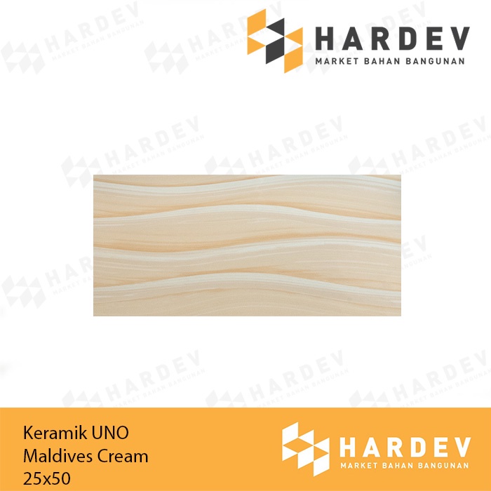 KERAMIK UNO 25x50 MALDIVES CREAM