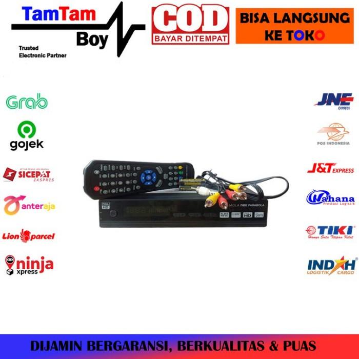 Receiver Parabola Nex Mola Parabola Hd Hitam Hybrid C Band Ku Band