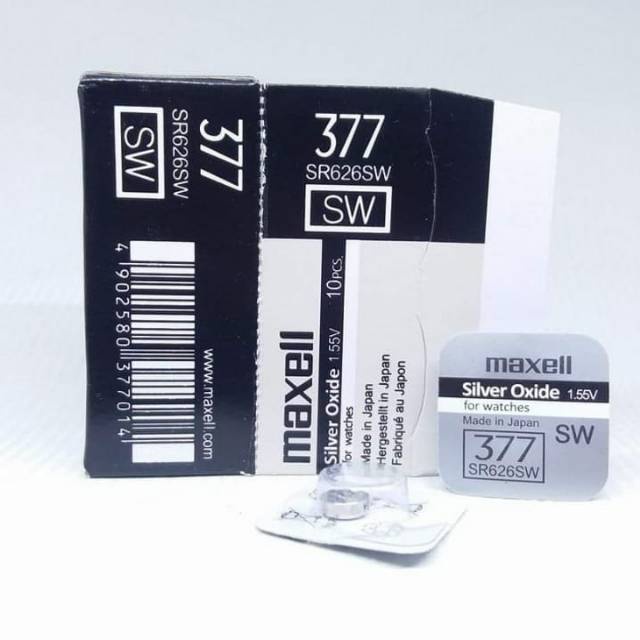 [PER PCS] RENATA SWISS BATTERY SR626SW / Baterai Jam Tangan SR 626 SW 377