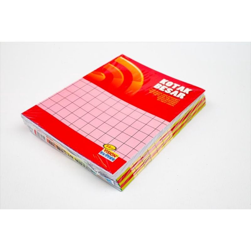 

♥️ Buku Kotak Besar Strimin Vision Isi 38 Lembar Murah ♥️