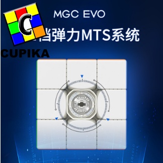 Rubik 3x3 YongJun MGC 3x3 EVO Magnetic Stickerless 3x3x3 MGC EVO Evo 3