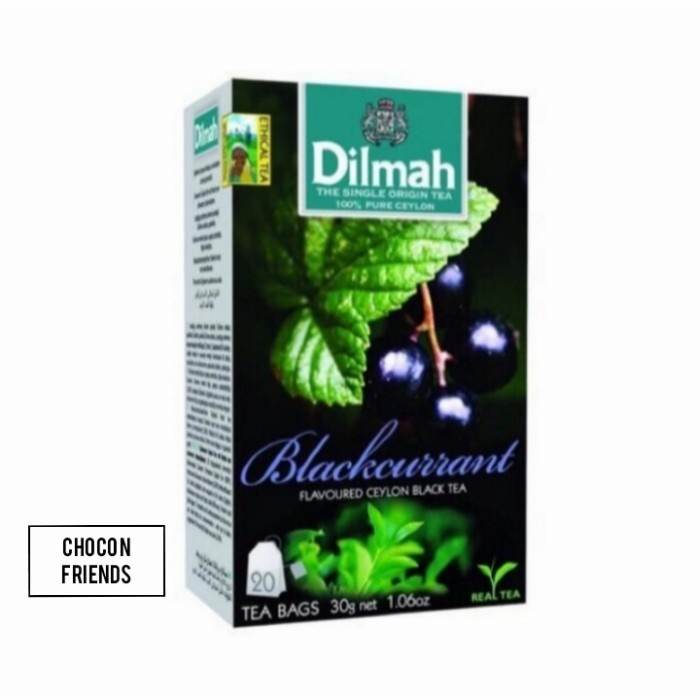 

(BISA COD) Teh Dilmah No Envelope 20 sachet Blackcurrant