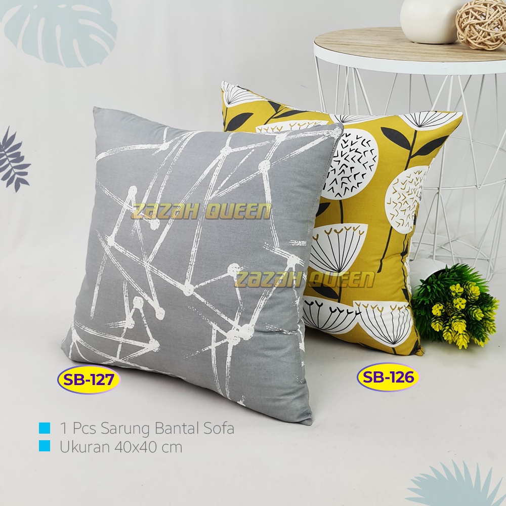 Sarung Bantal Sofa Flower Series