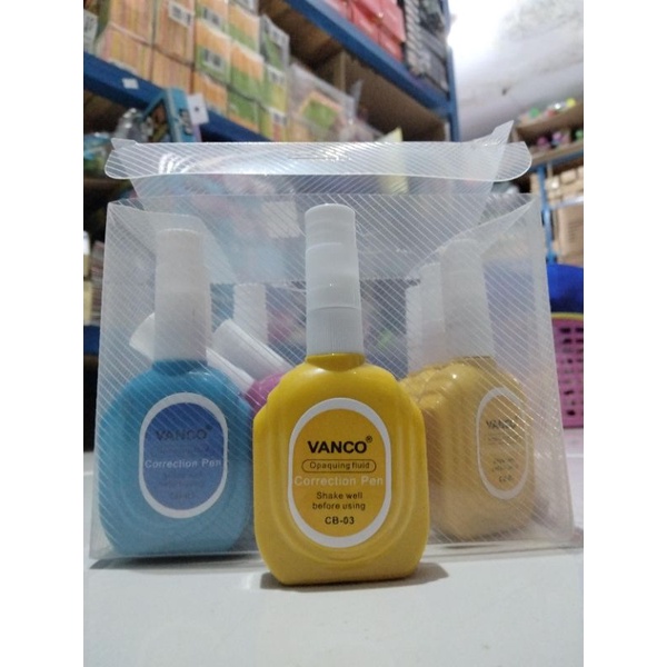 

CORRECTION PEN VANCO / Stipo VANCO Cair /Stipo murah