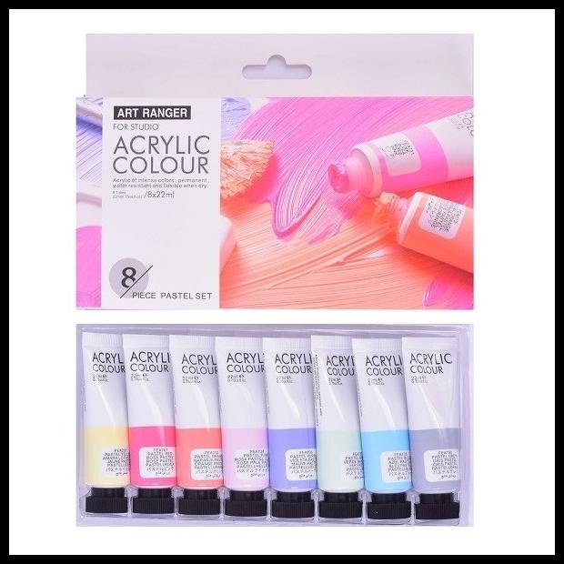 

Art Ranger Pastel Acrylic Set 8X22Ml / Cat Akrilik Pastel