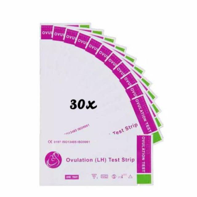 30x Ovulation LH Test Strip - Tes Masa Subur - Ovutest