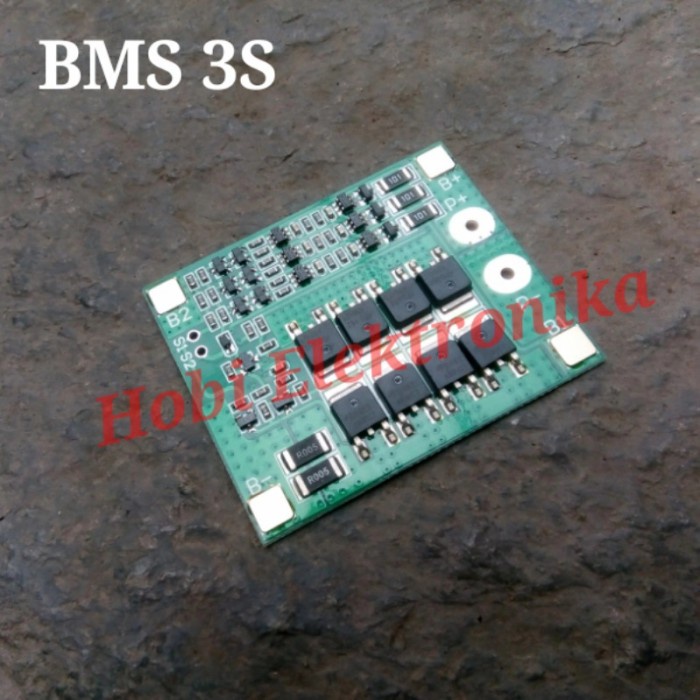 Modul Bms 3S 25A 12Volt Untuk Baterei 18650 Star