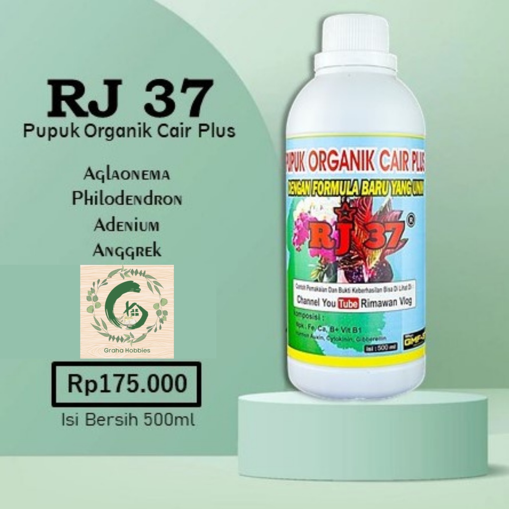 Pupuk Organik Cair Plus RJ 37 500 ml
