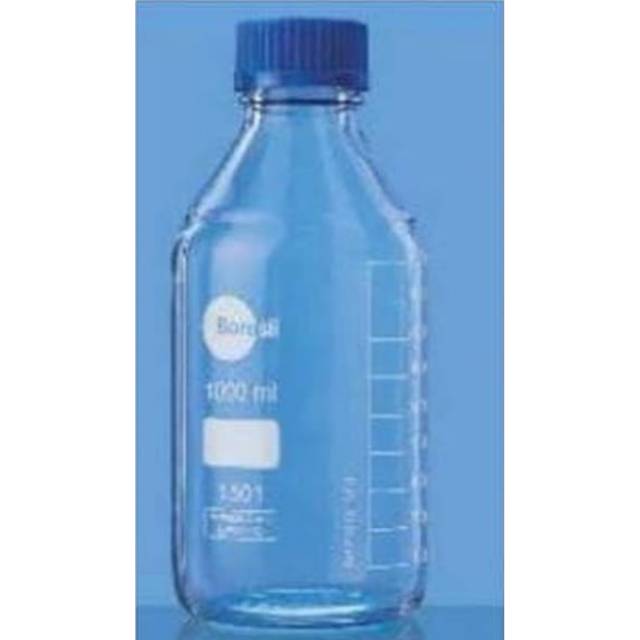 Botol Reagen Bening 1000 ML Borosil