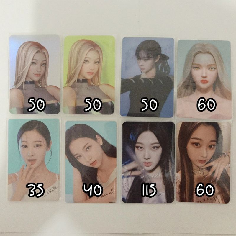 OFFICIAL AESPA PC PHOTOCARD ALBUM MERCH BLACK MAMBA HOLO LENTI HALLU SYNK DIVE MEDIHEAL BENEFIT SGS 