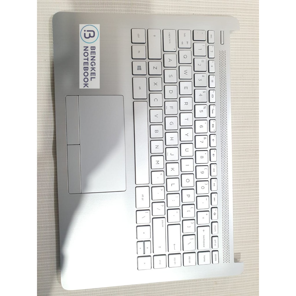 Case Casing Cover Palmrest Keyboard HP Pavilion 14-DF 14-DK HP 240 245 G7 Silver