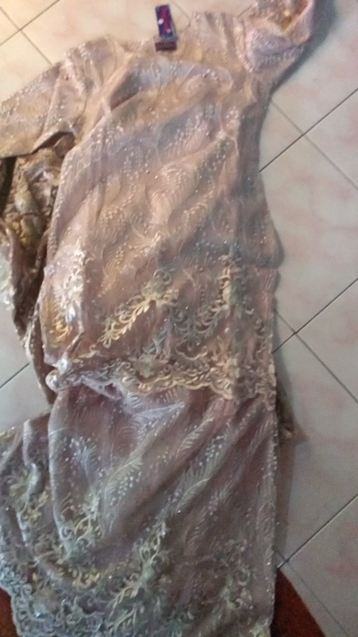 ( Free Masker ) Gamis Tutu Mewah Bahan Tille Realpict ~ Gamis Kebaya Tutu ~ Gamis Wanita Syari