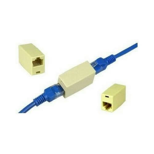 Connector Barrel rj45 female to female cat 5 6 - Konektor Barel lan rj-45