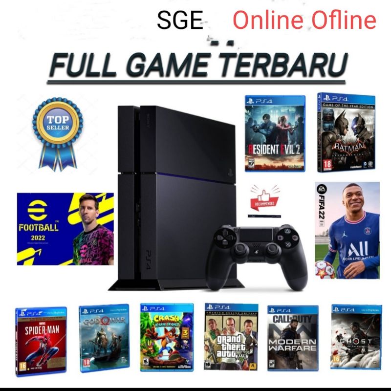 ps4 pro slim fat bisa online ofline 500gb 1tb original