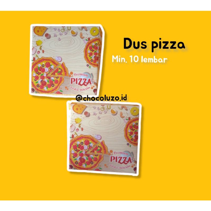 

10 Pcs Kotak Dus Pizza Murah