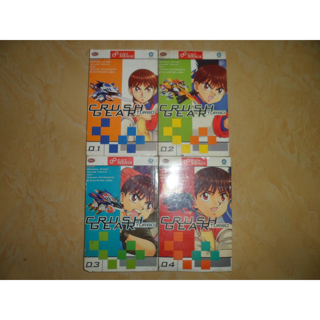 Komik Crush Gear Turbo 1-4 Tamat