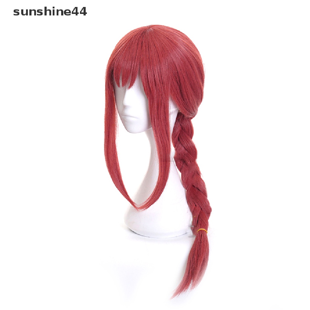 Sunshine Wig Rambut Cosplay Makima Hayakawa Aki Angel demon Denji Reze