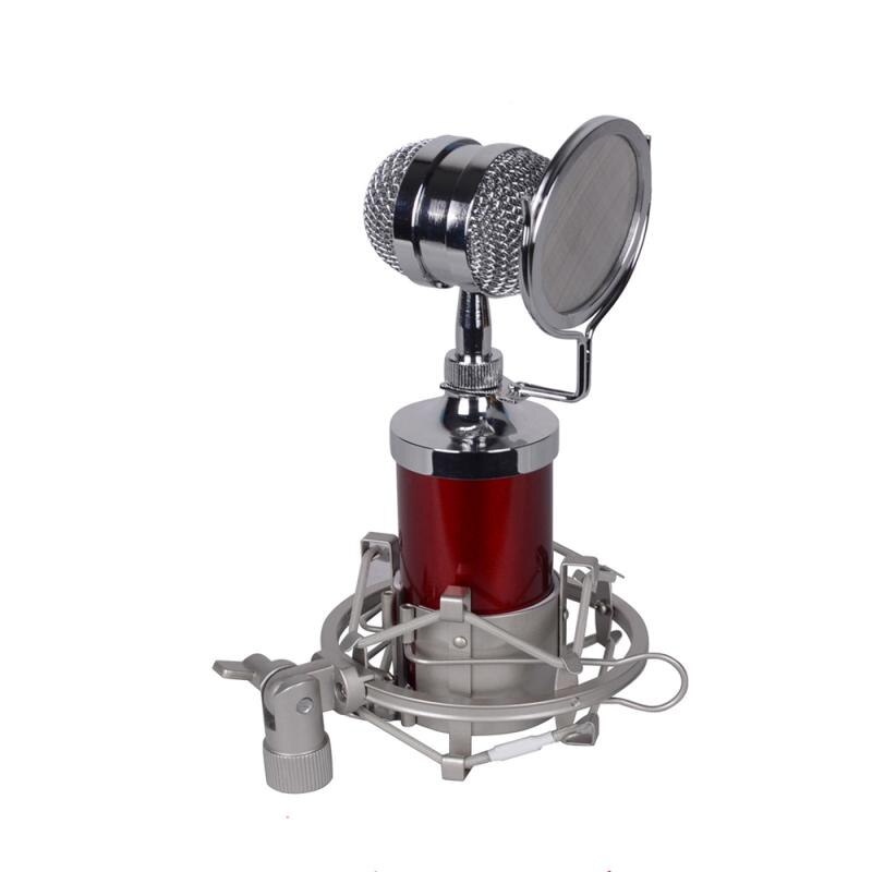 [100% ORI] BM8000 Professional Condenser Recording Microphone  / TaffSTUDIO Mikrofon Kondenser dengan Shock Proof Mount - BM-8000 Warna Hitam / mic / miropon / microfone / Microphone condenser / Pengeras suara / Studio Microphone / Microphone Professional