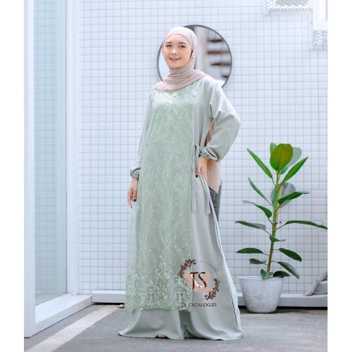 Baju Wanita TERMURAH Gamis Axelin Maxy