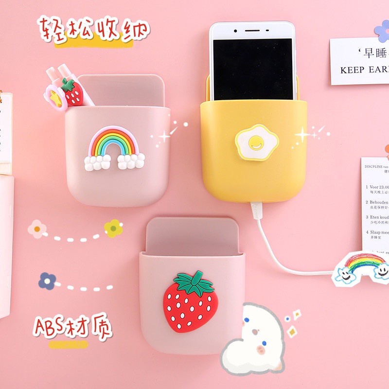 RAK HANDPHONE DINDING TEMPEL KOTAK TEMPAT PENYIMPANAN HP / REMOTE GANTUNGAN HOOK SERBAGUNA | FADHILAH SHOP BJB