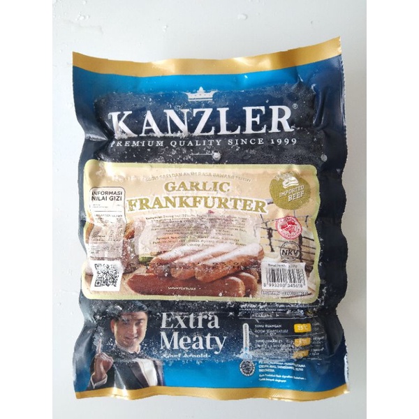 

Kanzler Garlic Frankfurter 500g