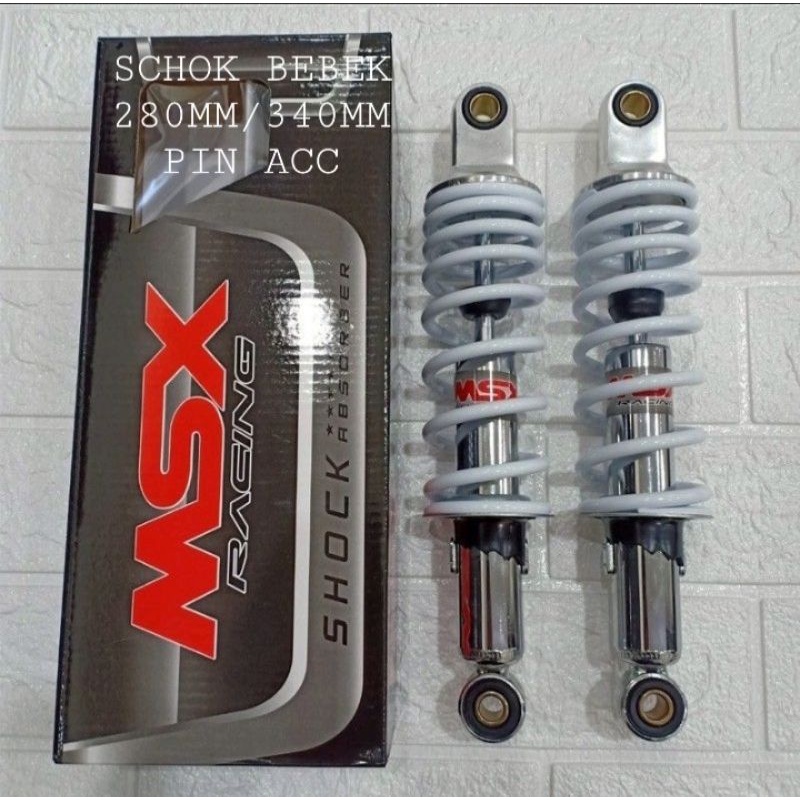 Shock Breakers Uk 280 &amp; 340 Shock Non Tabung Msx Racing Universal Untuk Semua Motor Bebek