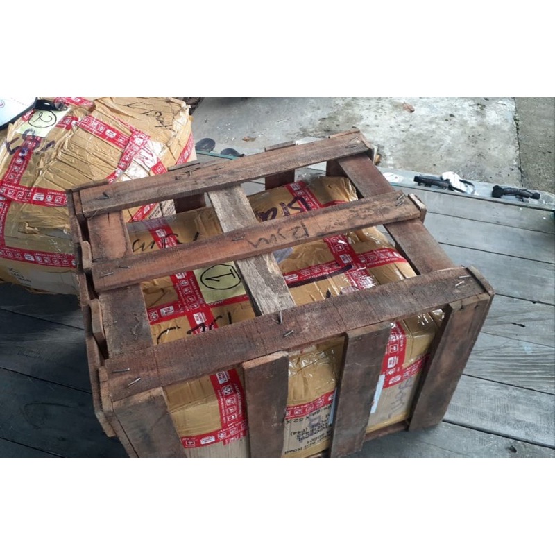 Khusus kiriman KARGO (WAJIB) Packing kayu pengiriman Luar Jawa