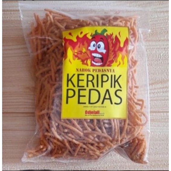 

KERIPIK MIE GORENG KERITING PEDAS