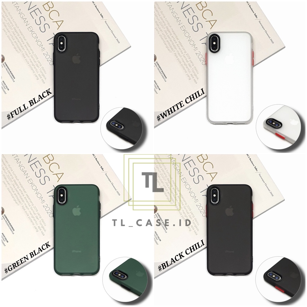 [ BUY 1 GET 1 FREE ] TRI - IPHONE 6 6G 6S 6 PLUS 6G PLUS 6S PLUS 7 PLUS 8 PLUS X XS XR XS MAX 11 11 PRO 11 PRO MAX | TRIO DOFF Soft Case Matte